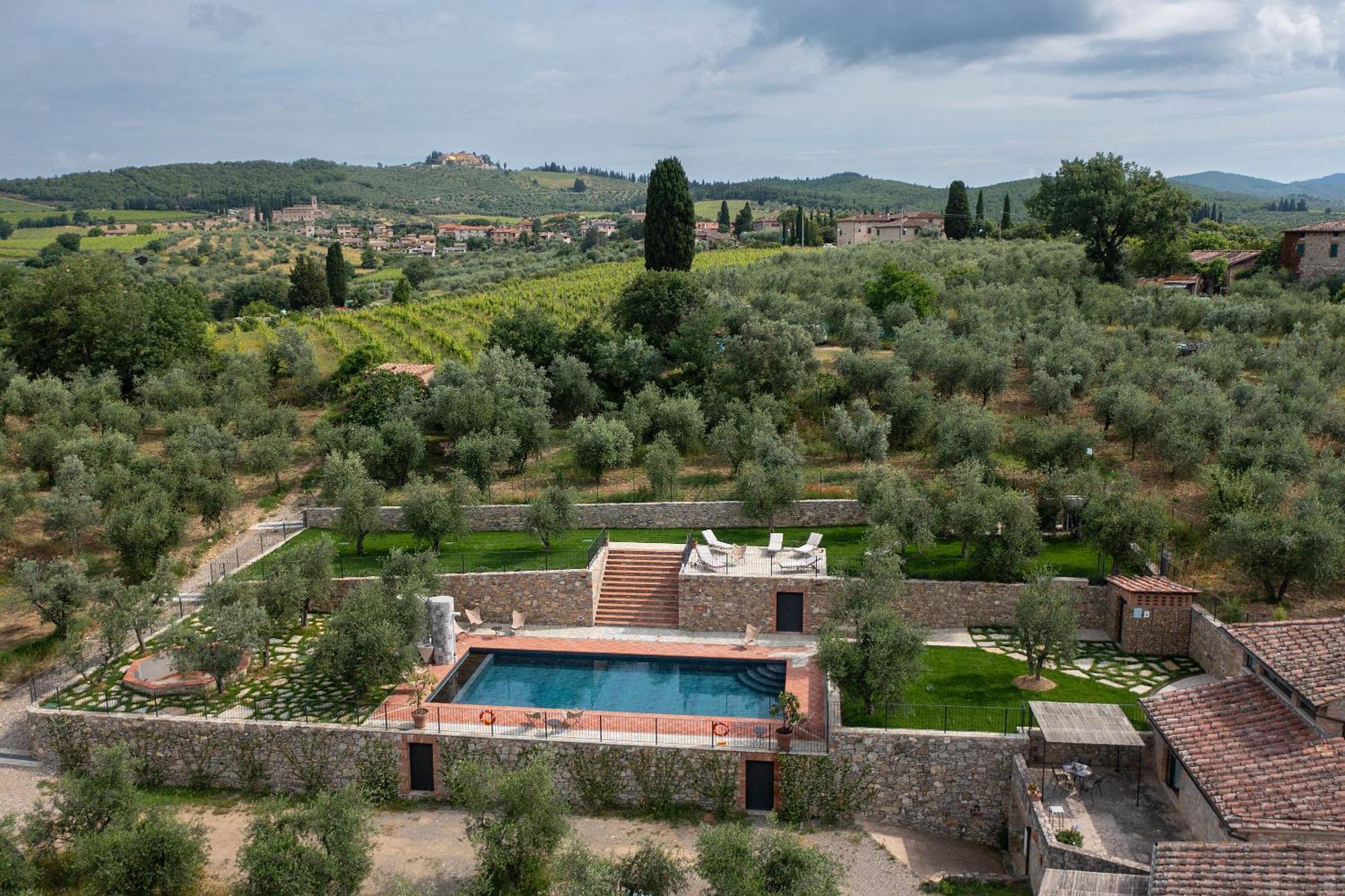 Borgo A Monti Di Sotto Villa กาโยเล อิน เคียนติ ภายนอก รูปภาพ